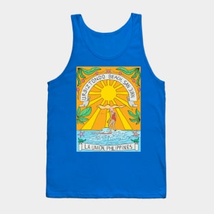 Urbiztondo Beach, San Juan, La Union, Philippines Tank Top